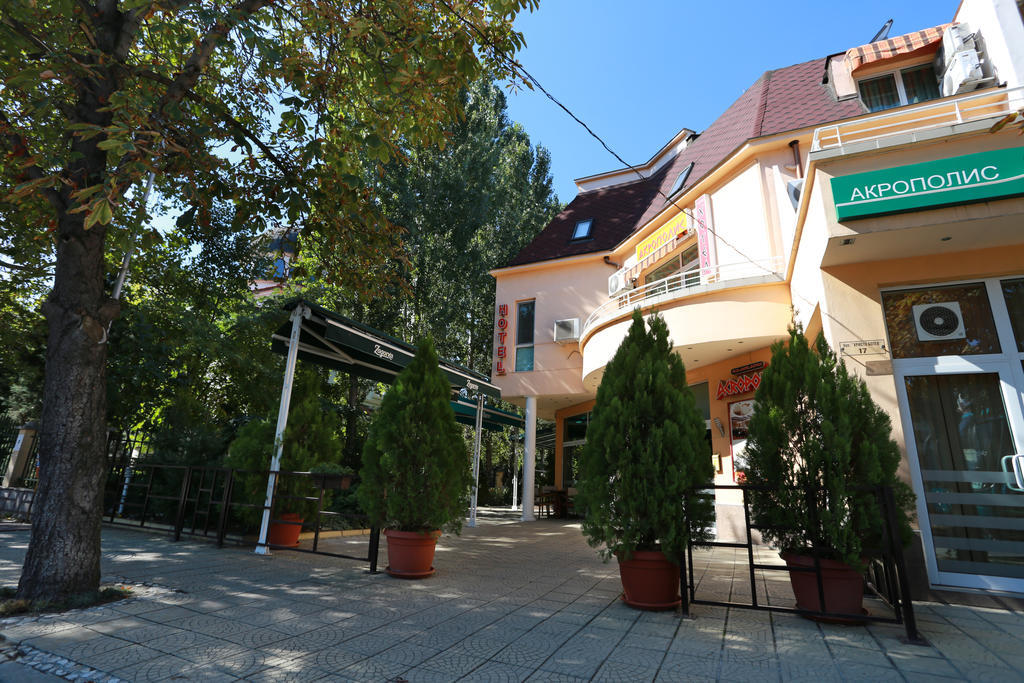 Acropolis Hotel Pasardschik Exterior foto