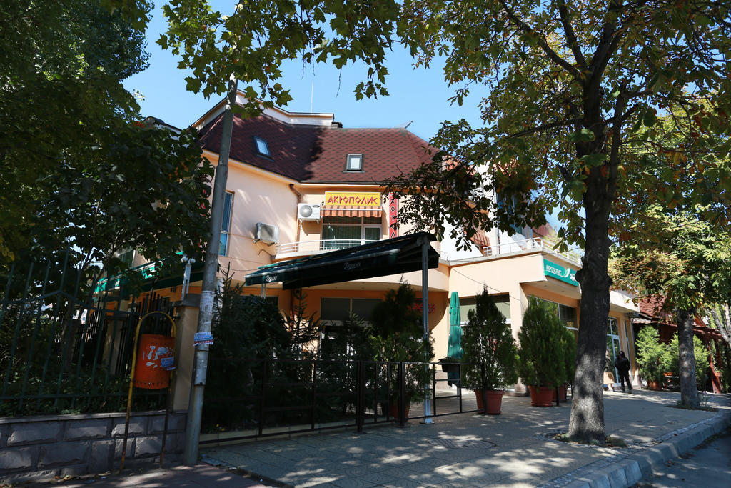 Acropolis Hotel Pasardschik Exterior foto